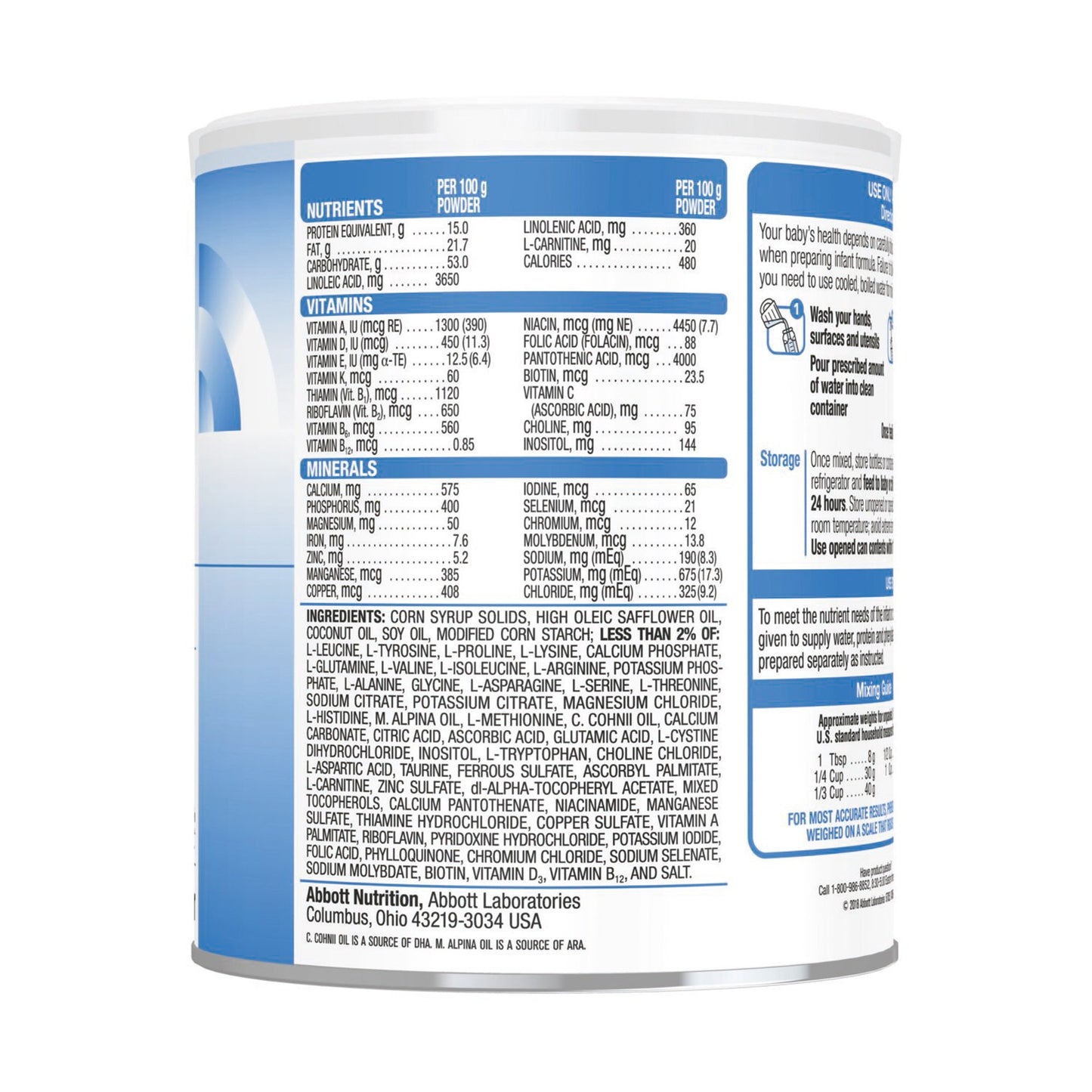 Phenex®-1 Amino Acid-Modified Infant Formula With Iron, 14.1-ounce can 67052