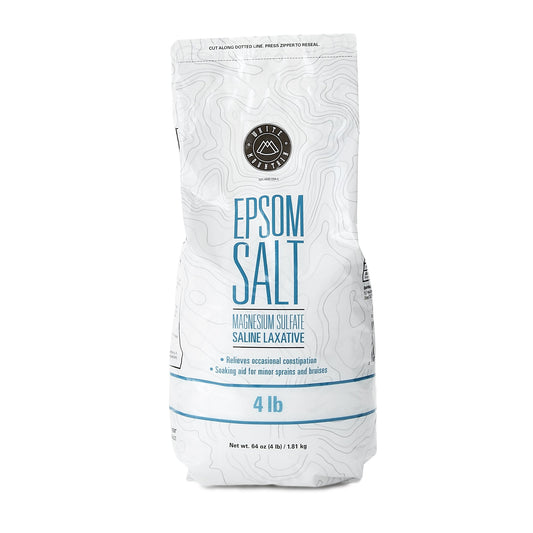 Epsom Salt Magnesium Sulfate USP Swan® Granules 4 lbs. Carton - 49580039404