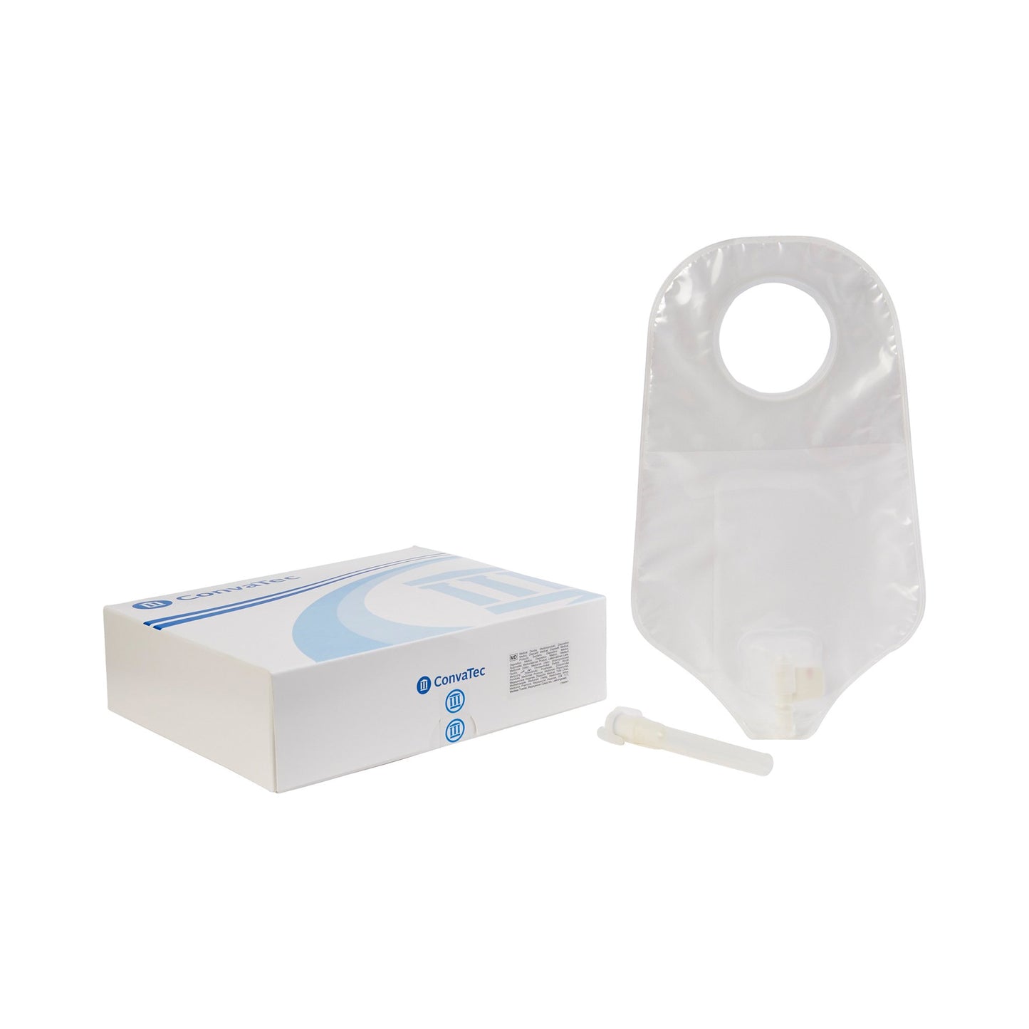 ConvaTec Sur-Fit Natura Two-Piece Urostomy Pouch, 2 Inch Flange, Drainable, 10 Inch Length 401545, Box of 10