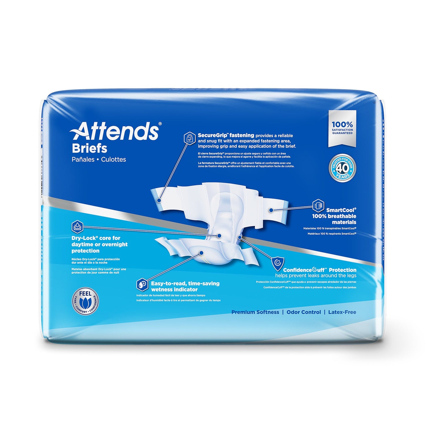 Attends® Advanced Briefs, Regular DDC25