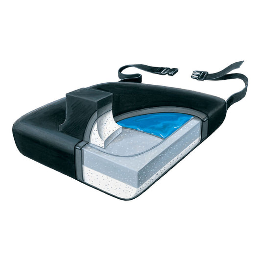 Pommel Seat Cushion Skil-Care™ 18 W X 16 L X 3-1/2 D Inch Foam - 758010