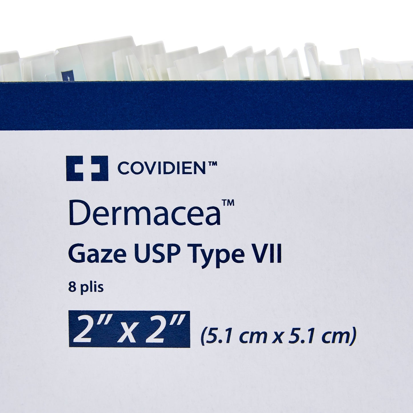 Dermacea™ Sterile USP Type VII Gauze Sponge, 2 x 2 Inch, 8-Ply 441204