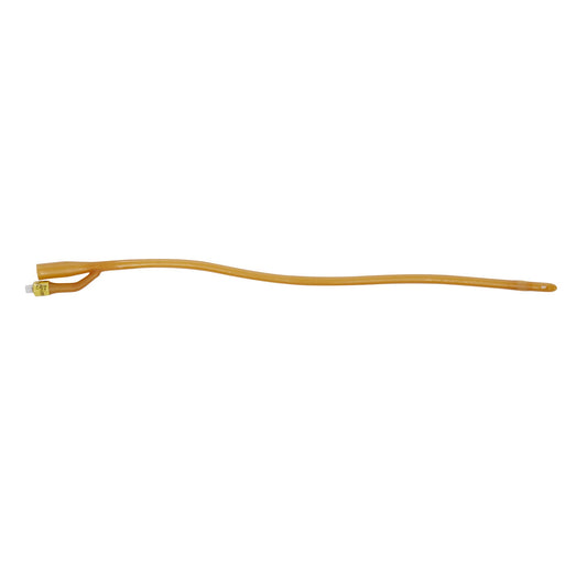 Foley Catheter Bardex® Lubricath® 2-Way Standard Tip 5 cc Balloon 20 Fr. Hydrophilic Polymer Coated Latex - 0165L20