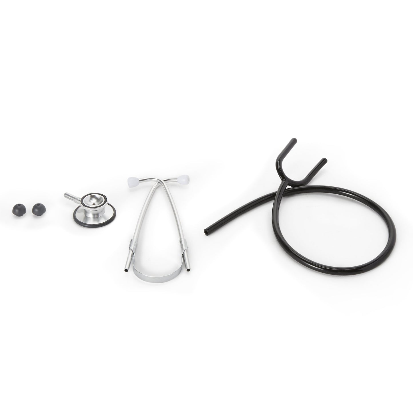 General Exam Stethoscope McKesson Black 1-Tube 22 Inch Tube Double Sided Chestpiece - 01-670BKGM