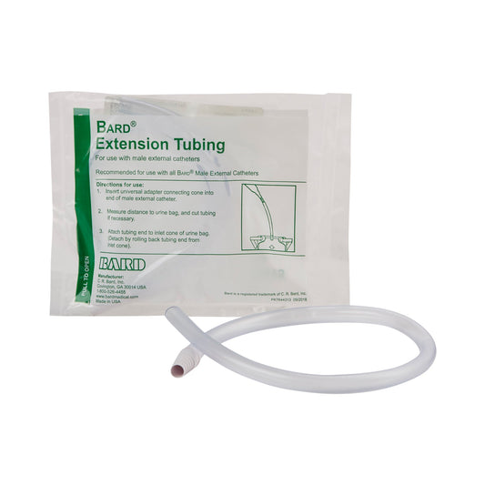 Tube, Leg Bag Extension Bard® 18 Inch Tube and Adapter, Reusable, Nonsterile - 150615