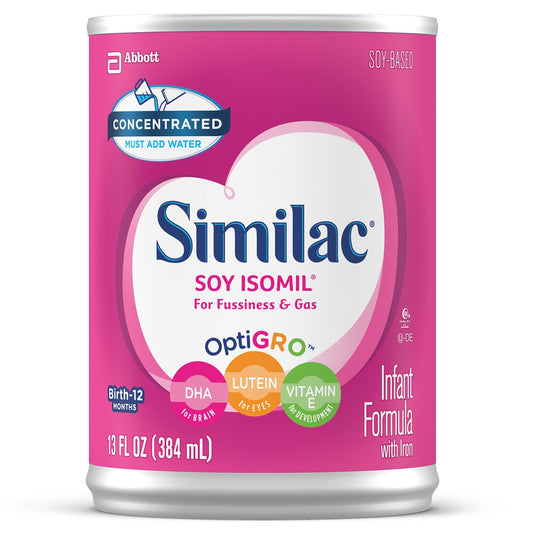 Similac® Soy Isomil® for Fussiness and Gas Infant Formula, 13-ounce can 56975