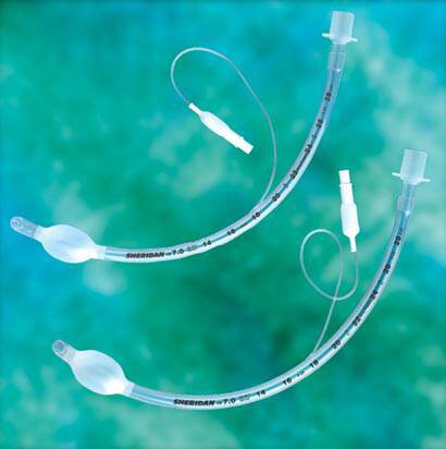 Cuffed Endotracheal Tube Sheridan CF® 200 mm Length Curved 4.0 mm Pediatric Murphy Eye - 5-10108