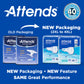 Attends® Bariatric Briefs, 4X-Large DD60