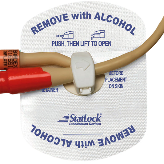 Foley Stabilization Device Statlock® Sterile, Tricot Anchor Pad, Adult - FOL0102
