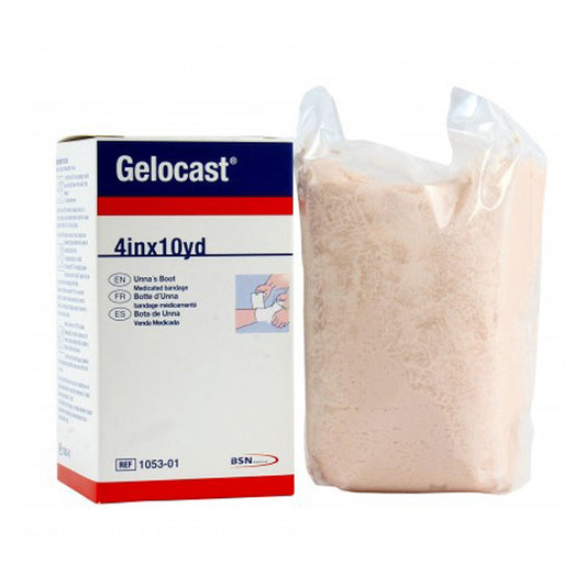 Gelocast® Unna Boot with Calamine, 4 Inch x 10 Yard 01053