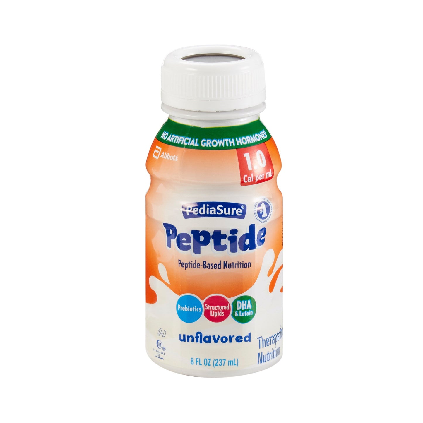PediaSure® Peptide 1.0 Cal Peptide-Based Nutrition, 8-ounce bottle 67413