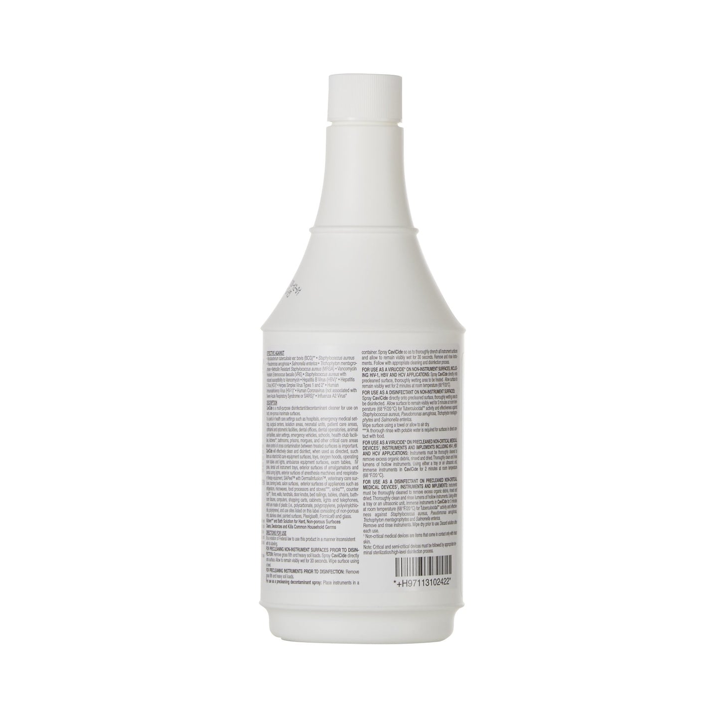 CaviCide Surface Disinfectant Cleaner, Alcohol Based, 24 oz Bottle 13-1024