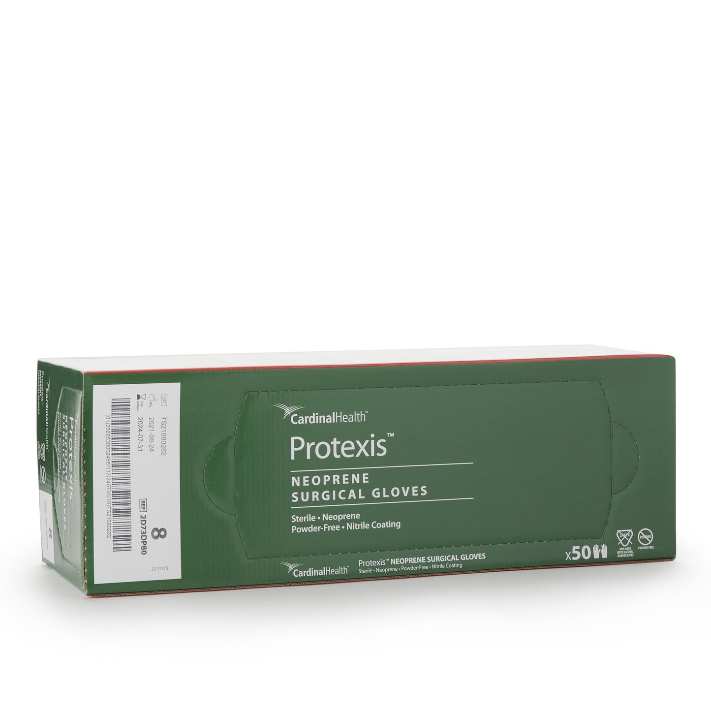 Protexis™ Polychloroprene Surgical Glove, Size 8, Ivory 2D73DP80