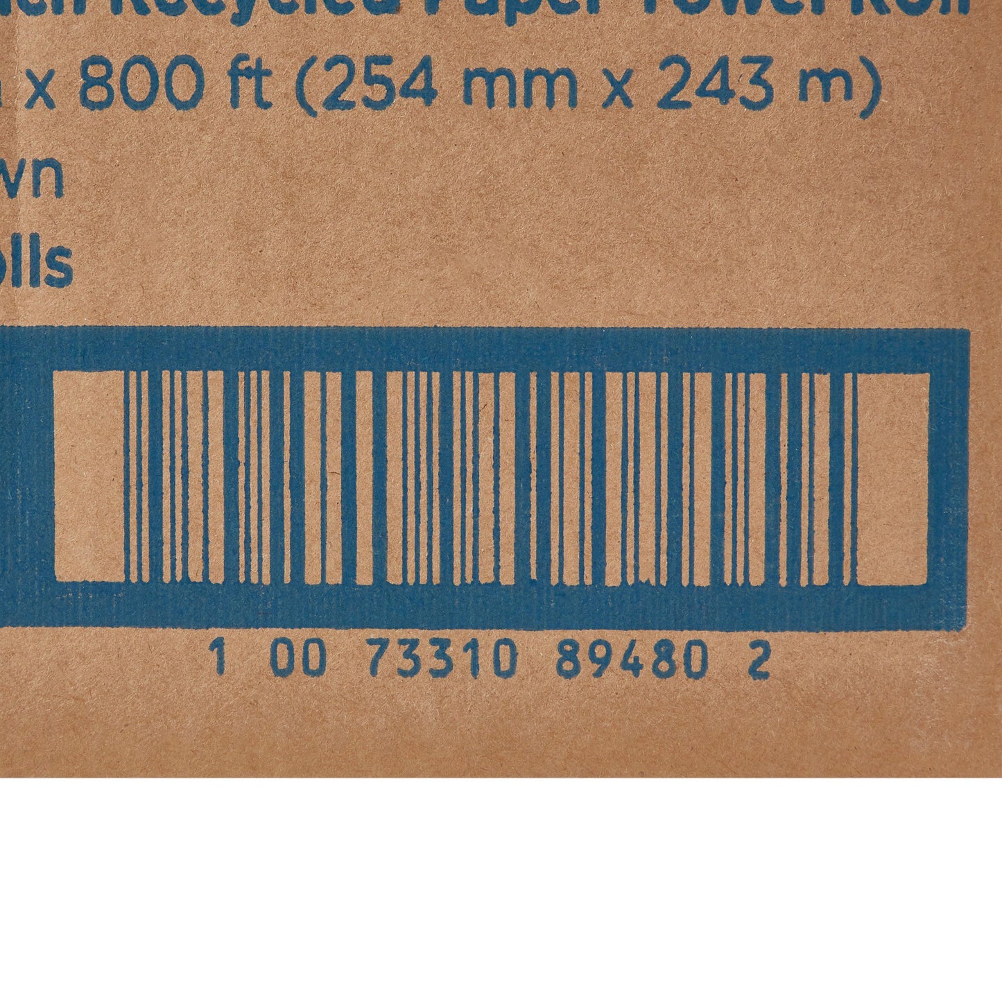 enMotion® Touchless Brown Paper Towel, 10 Inch x 800 Foot, 6 Rolls per Case 89480