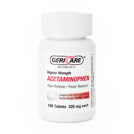Geri-Care Geri-Care Acetaminophen Pain Relief 101-01-GCP, Case of 12