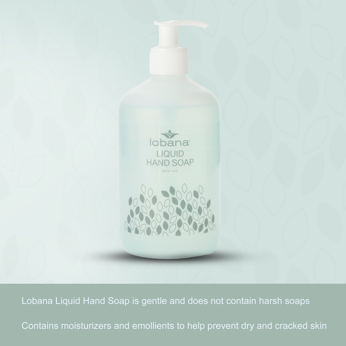 Lobana® Liquid Hand Soap, 16-ounce pump bottle 3220-02