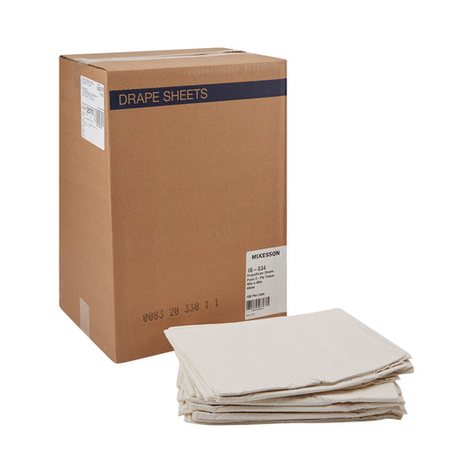 General Purpose Drape McKesson Physical Exam Drape 40 W X 48 L Inch NonSterile - 18-834