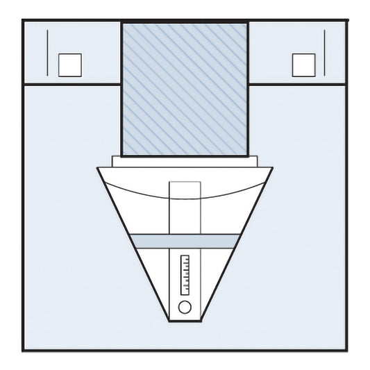 McKesson Sterile Under Buttocks Drape, 32 x 45 Inch 183-I80-14113-S