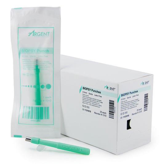Biopsy Punch McKesson Argent™ Dermal 6 mm - 16-1315