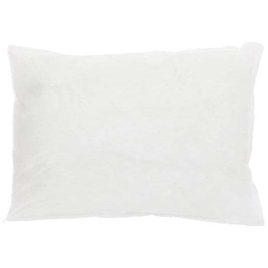 Bed Pillow McKesson 17 X 24 Inch White Single Patient Use - 41-1724-S