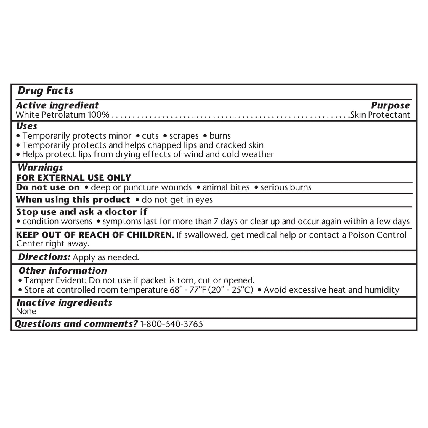 McKesson White Petrolatum Petroleum Jelly S164-14-GCP