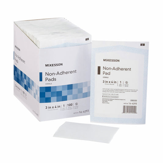 McKesson Nonadherent Dressing, 3 x 4 Inch 16-4293