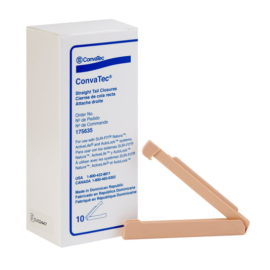 Tail Closure Clamp ConvaTec® Flexible Plastic - 175635