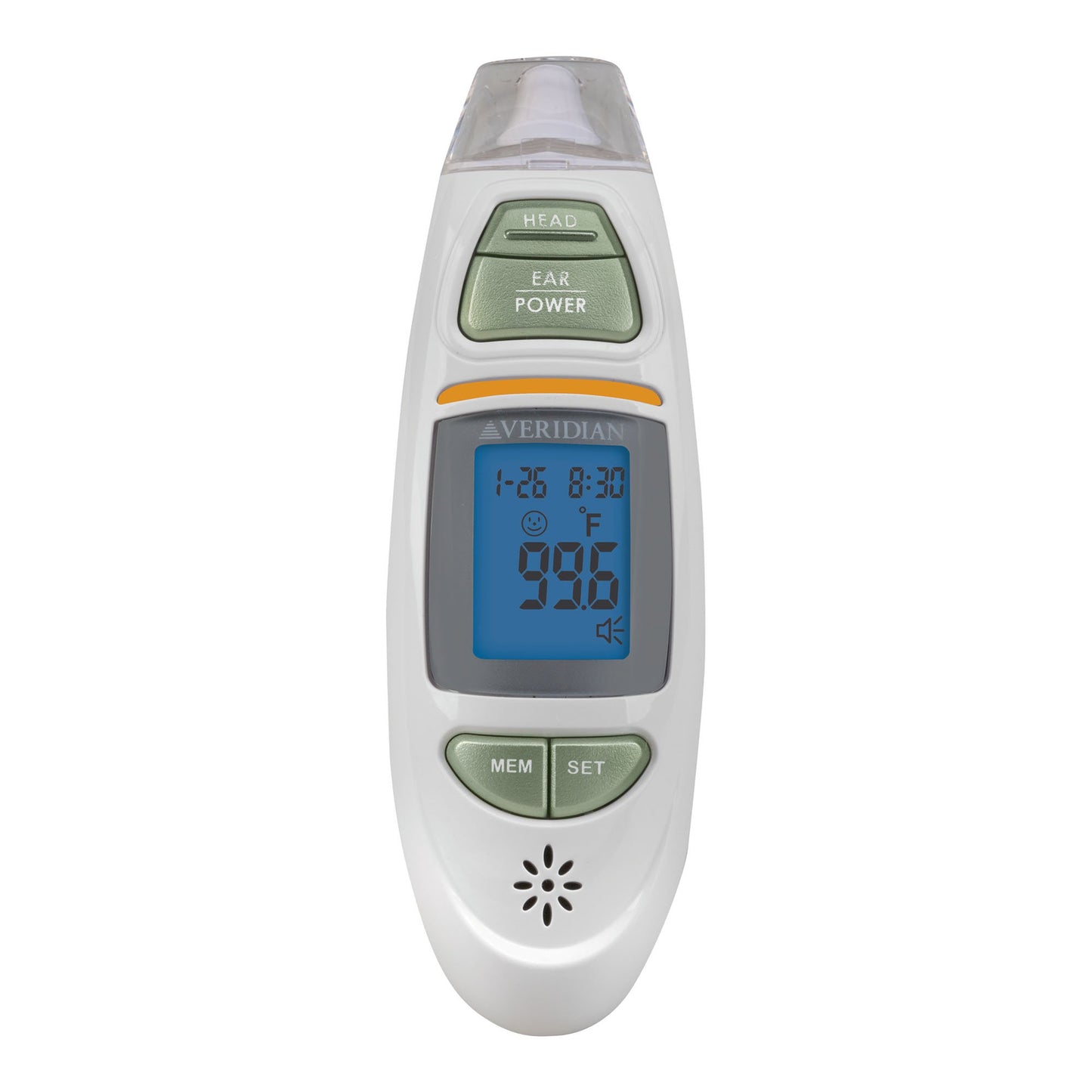 Veridian Infrared Thermometer, Tympanic Ear Digital Talking Thermometer 09-342
