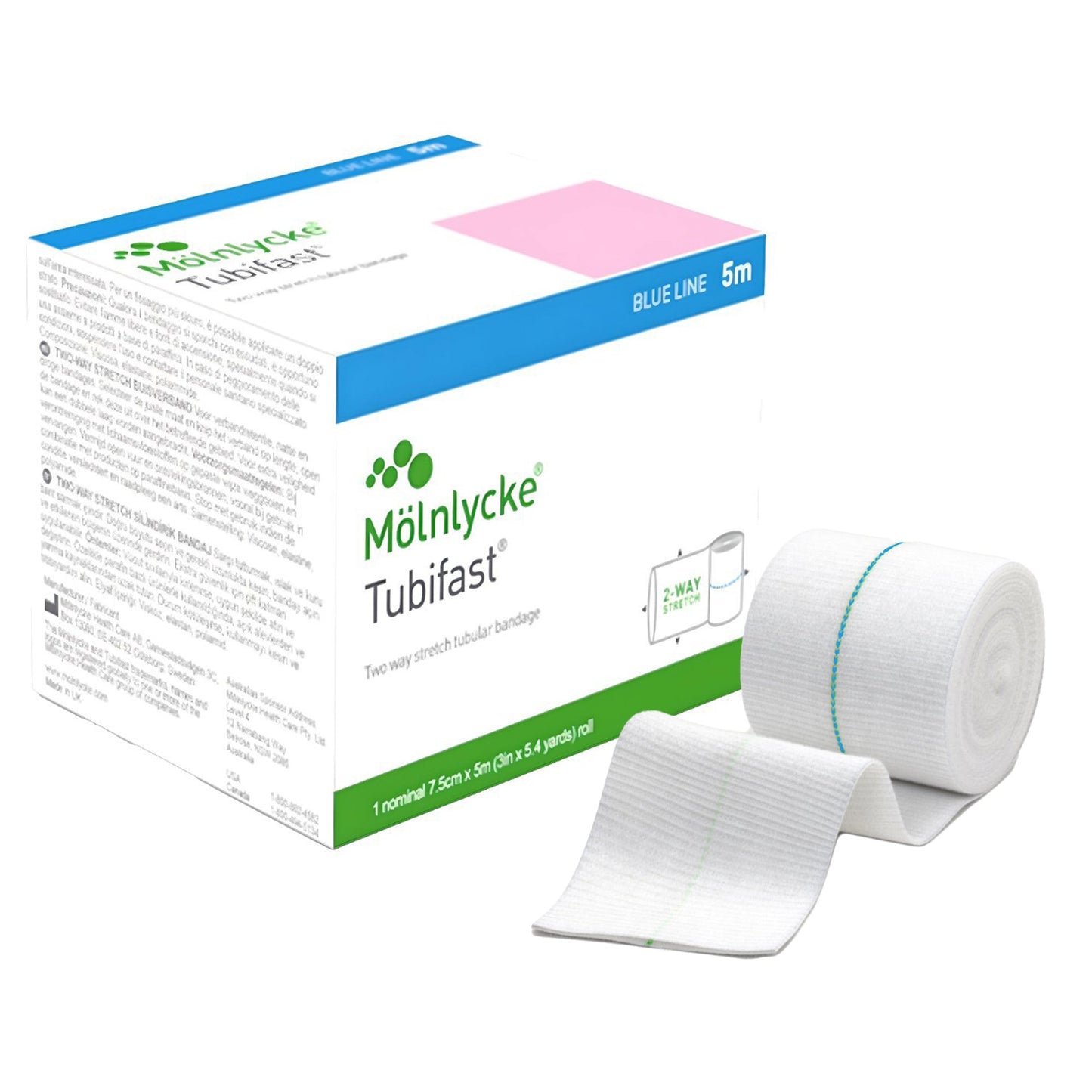 Tubifast® Dressing Retention Bandage Roll, 3 inch x 33 Foot 2438