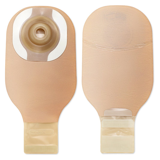 Ostomy Pouch Premier™ One-Piece System 12 Inch Length Soft Convex, Pre-Cut 3/4 Inch Stoma Drainable - 8960