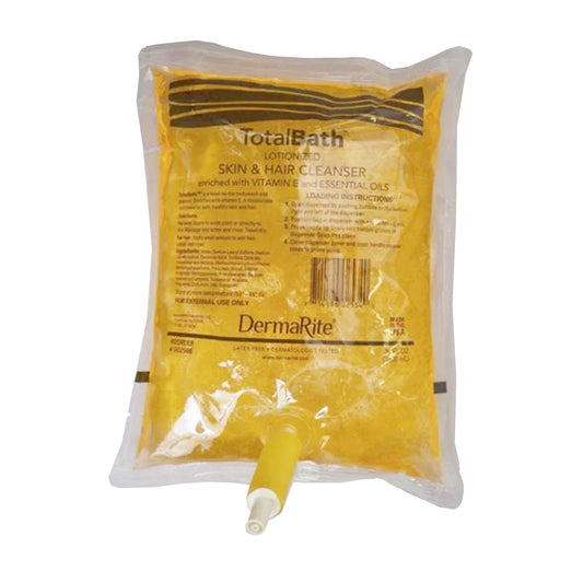 Shampoo and Body Wash TotalBath® 1,000 mL Dispenser Refill Bag Scented - 0025BB
