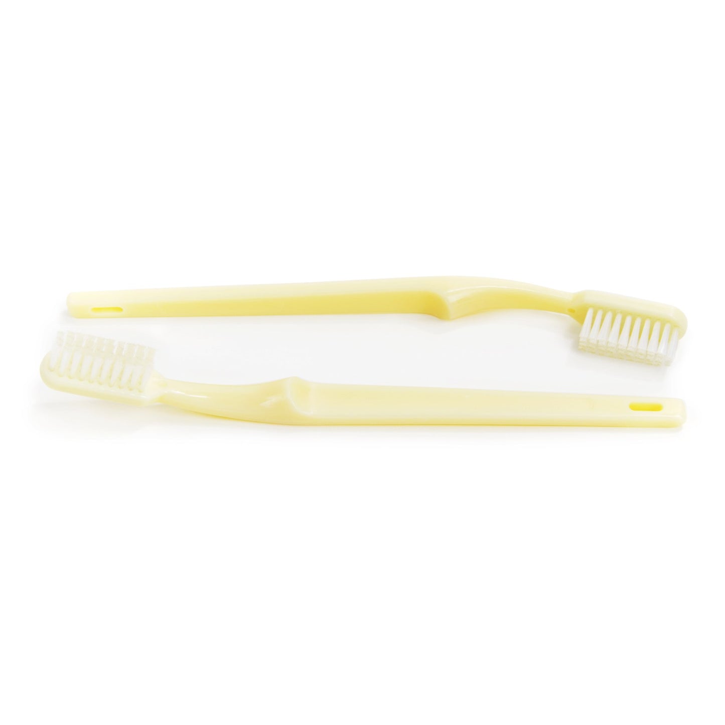 McKesson Toothbrush, Ivory, Medium, 1-1/16" x 3/8" Head, 1/2" x 5-7/8" Handle 16-TB39