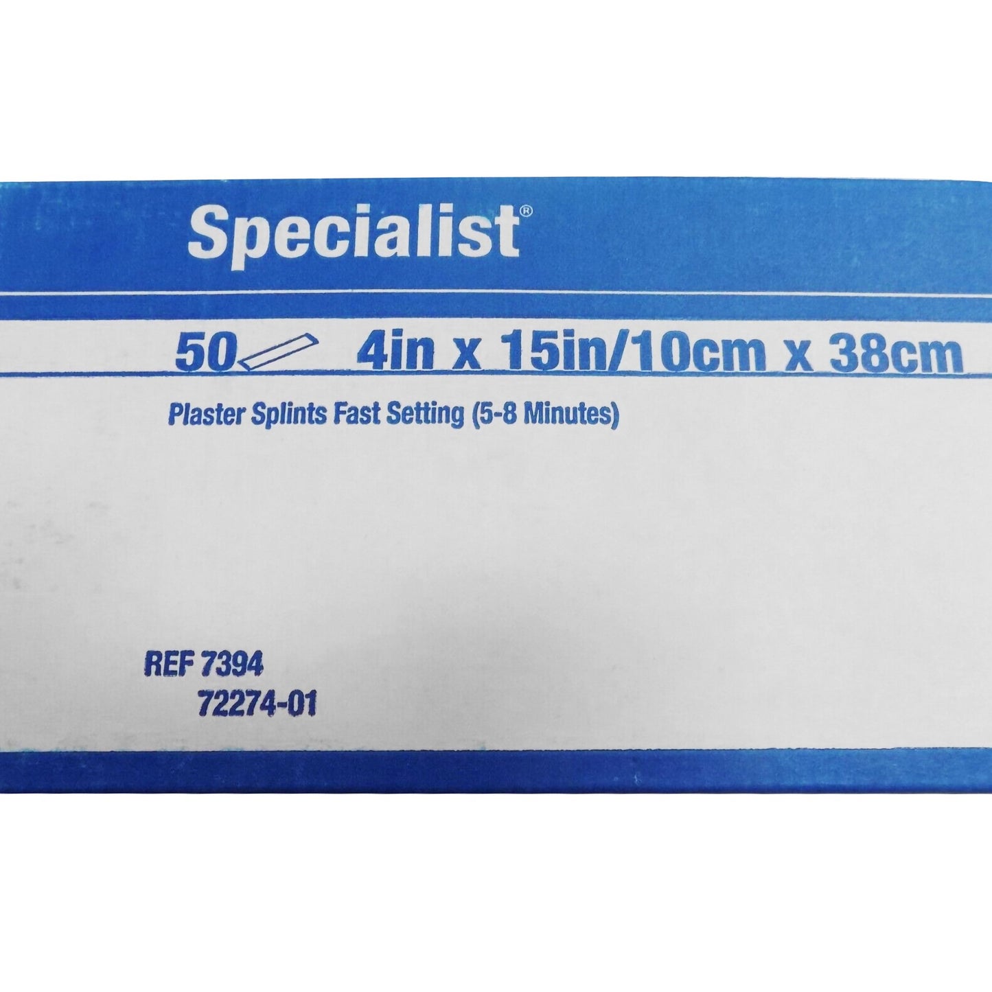 Specialist® Plaster Splint, 4 x 15 Inch 7394