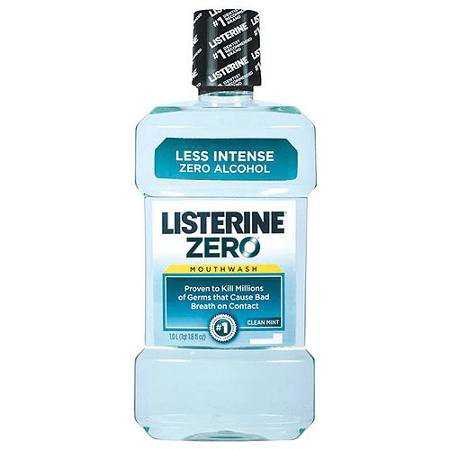 Mouthwash Listerine® Zero® 16.66 oz. Mint Flavor - 31254742832