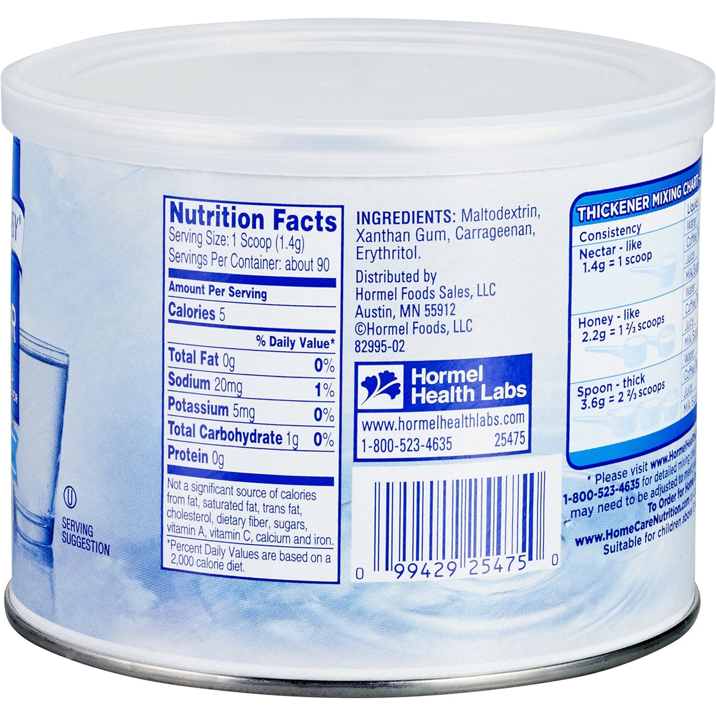 Thick & Easy® Clear Food and Beverage Thickener, 4.4-ounce canister 25544