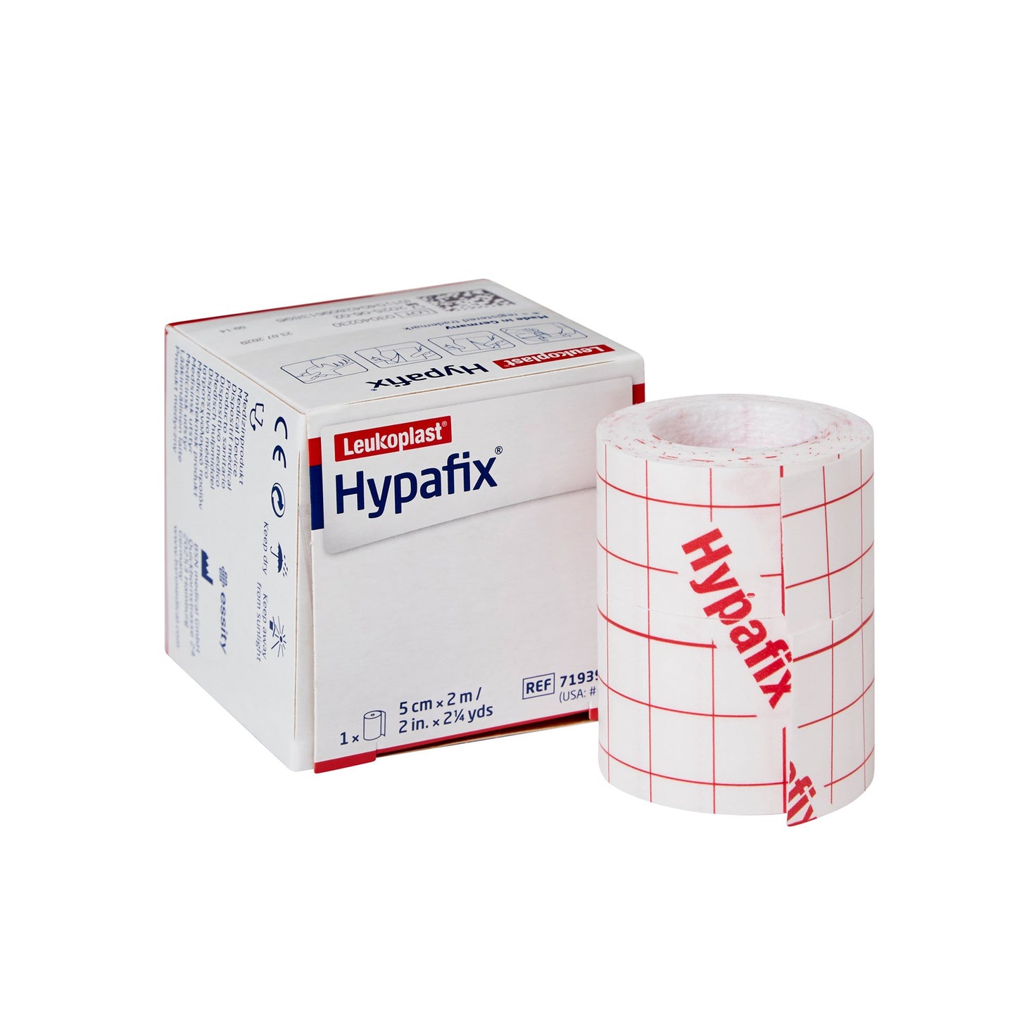 Hypafix® Nonwoven Dressing Retention Tape, 2 Inch x 2 Yard, White 4215