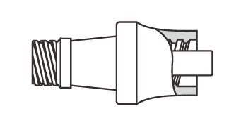 ICU Medical Hospira ICU Adapter Plug 1195601, 1 Each