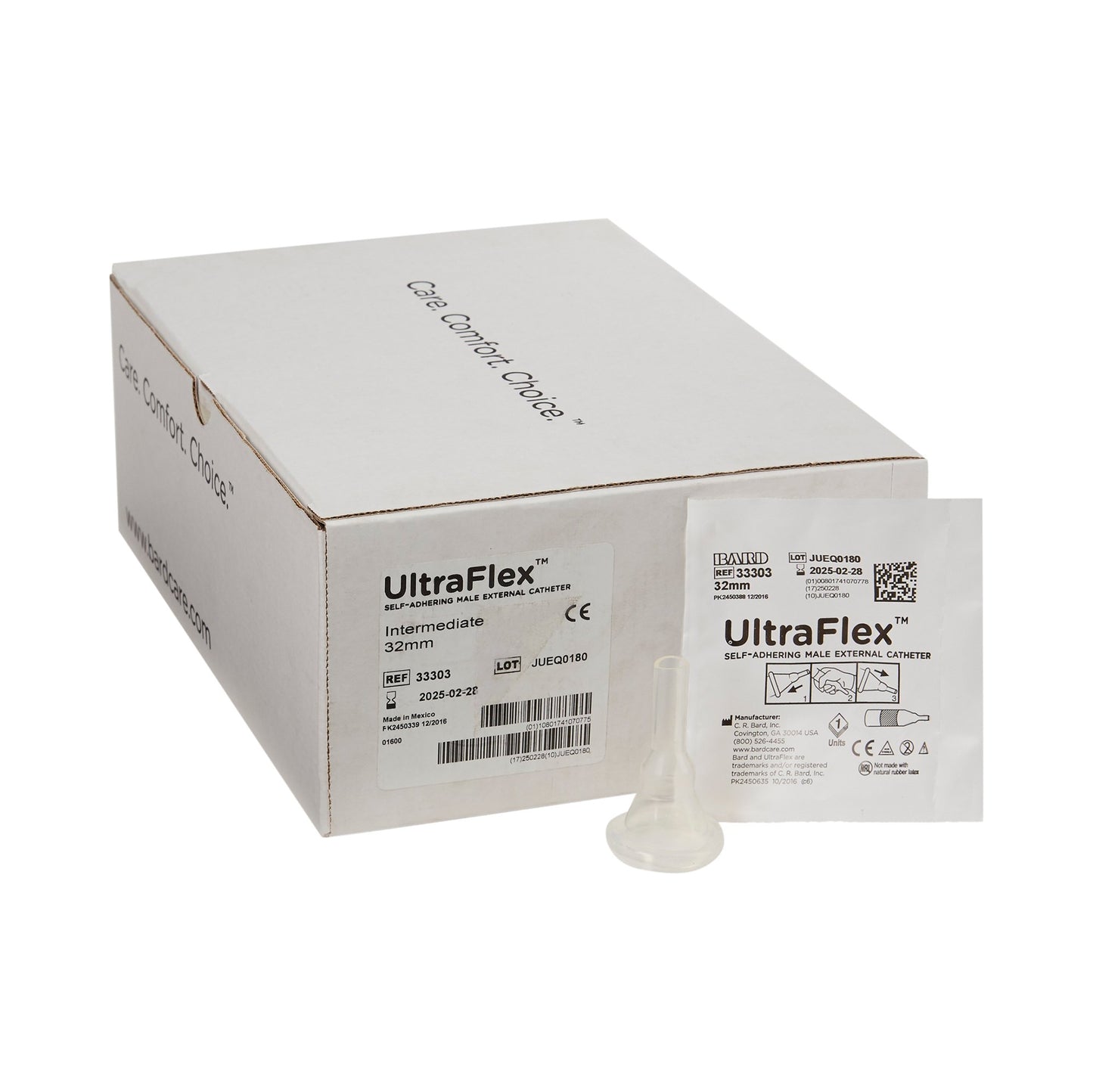 Bard UltraFlex® Male External Catheter, Intermediate 33303