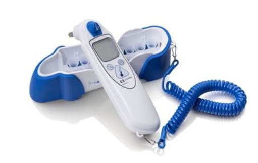 Tympanic Ear Thermometer with Base Genius™ Ear Probe Wall Mount - 303013
