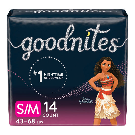 Female Youth Absorbent Underwear GoodNites® Pull On with Tear Away Seams Small / Medium Disposable Heavy Absorbency - 41314