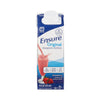 Oral Supplement Ensure® Original Therapeutic Nutrition Shake Strawberry Flavor Liquid 8 oz. Reclosable Carton - 64933
