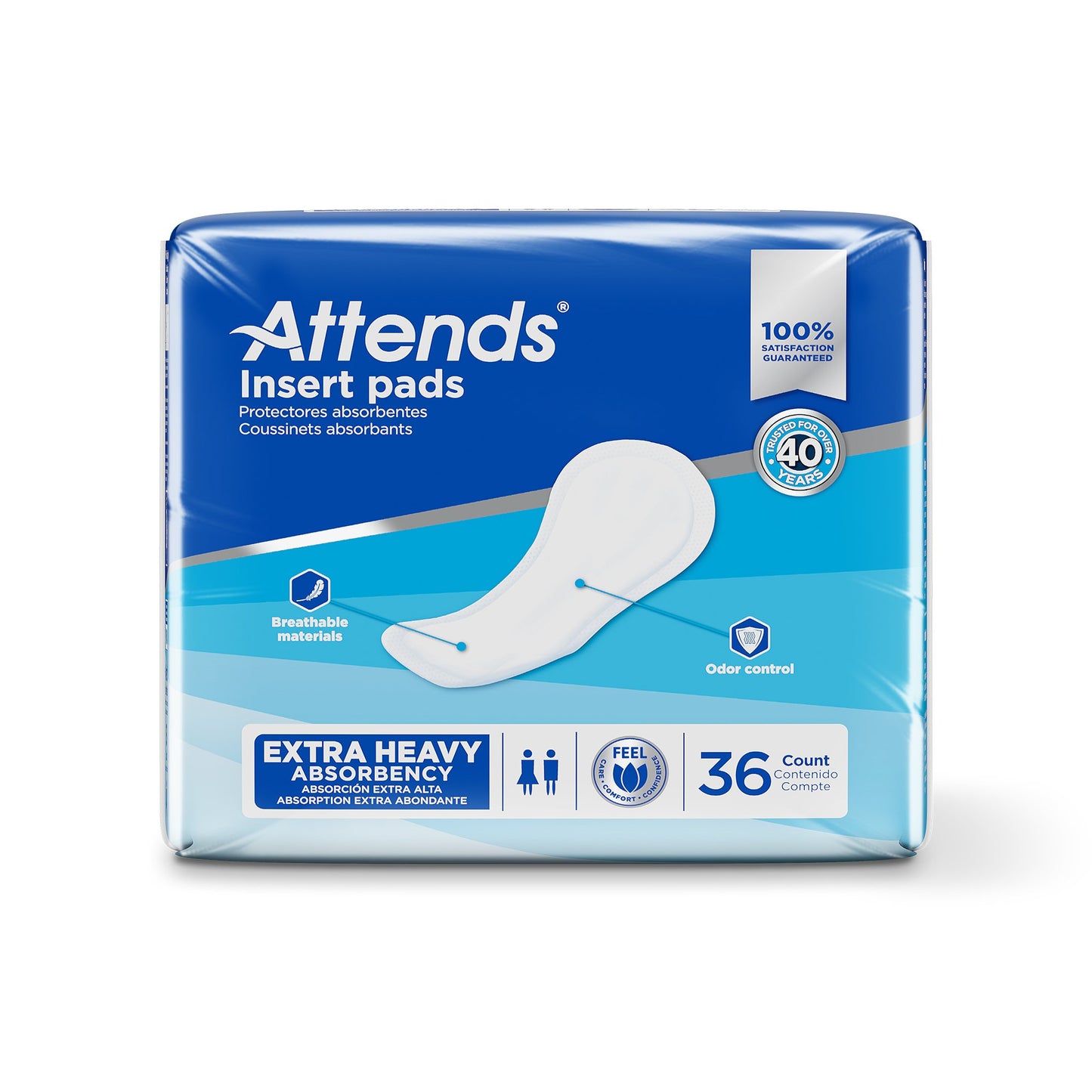 Attends® Insert Pad Incontinence Liner IP0400A