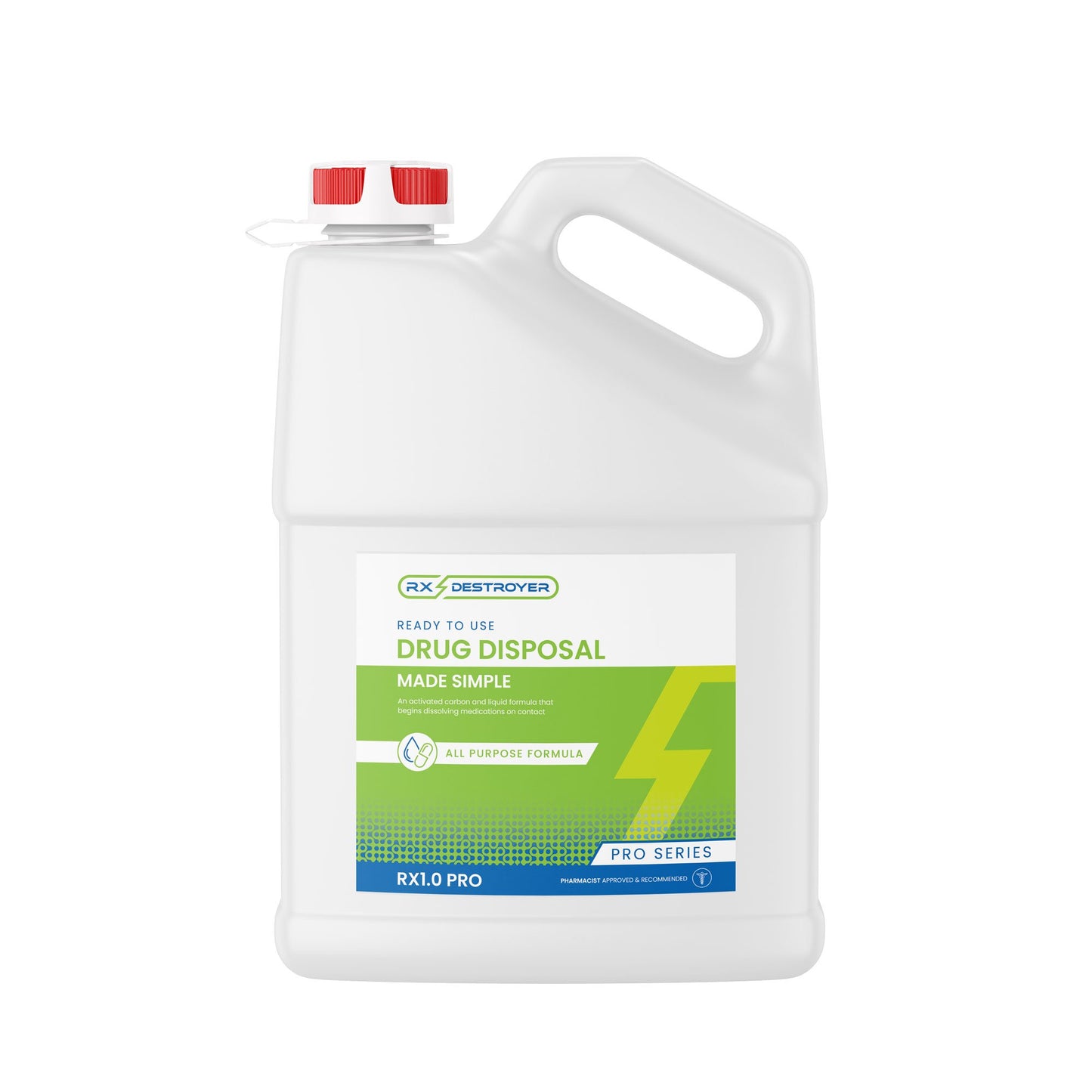 Rx Destroyer™ All-Purpose PRO Series Drug Disposal System, 1 gallon Bottle RX1.0PRO