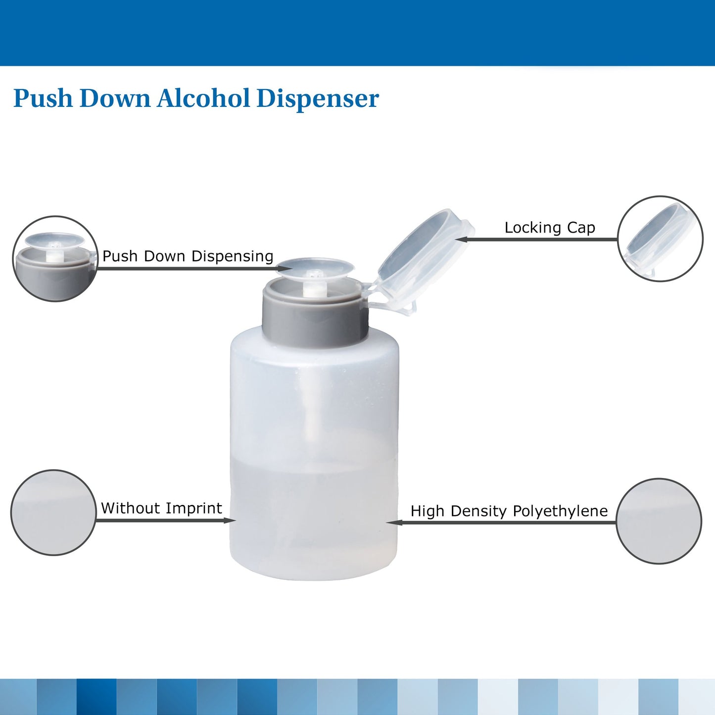 McKesson Alcohol Dispenser, 9 oz. 63-4025