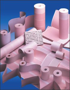 Recording Chart Paper Bionet Roll Red Grid EKG-GP