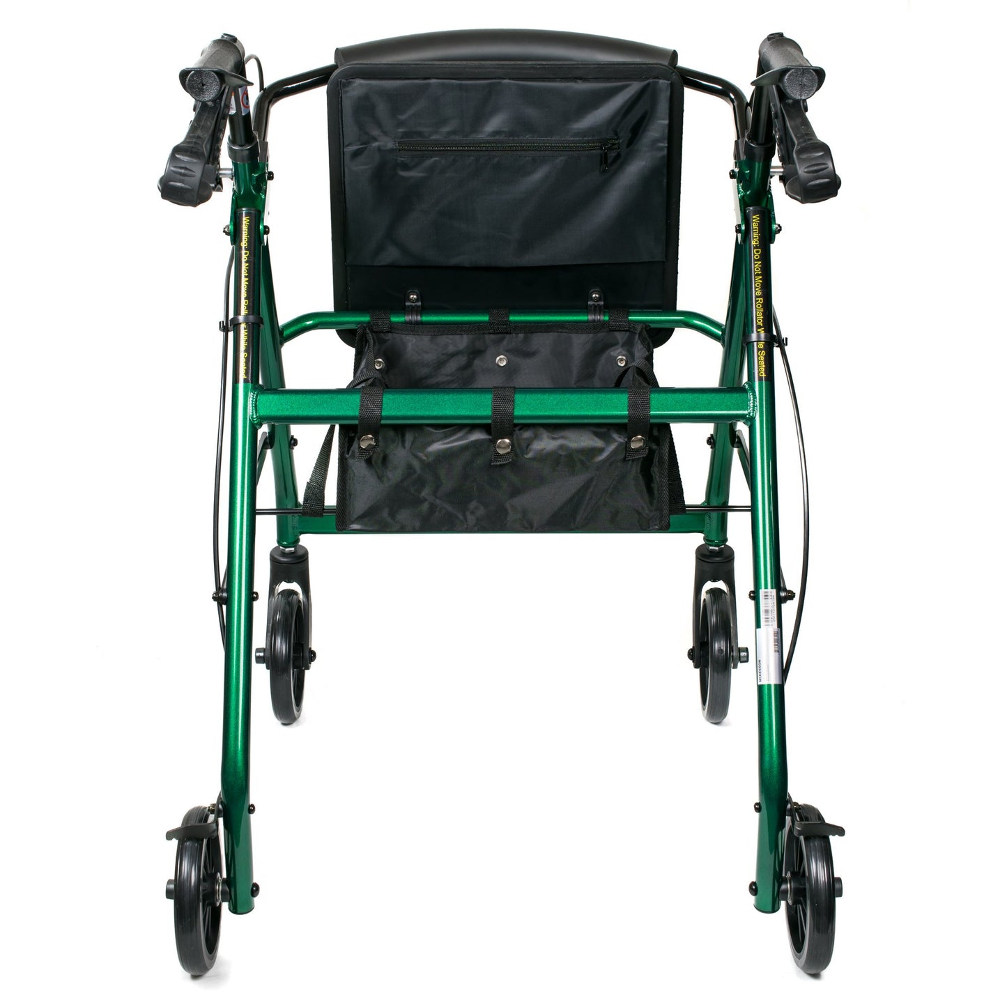 McKesson Folding Aluminum Four-Wheel Rollator, Green 146-R726GR