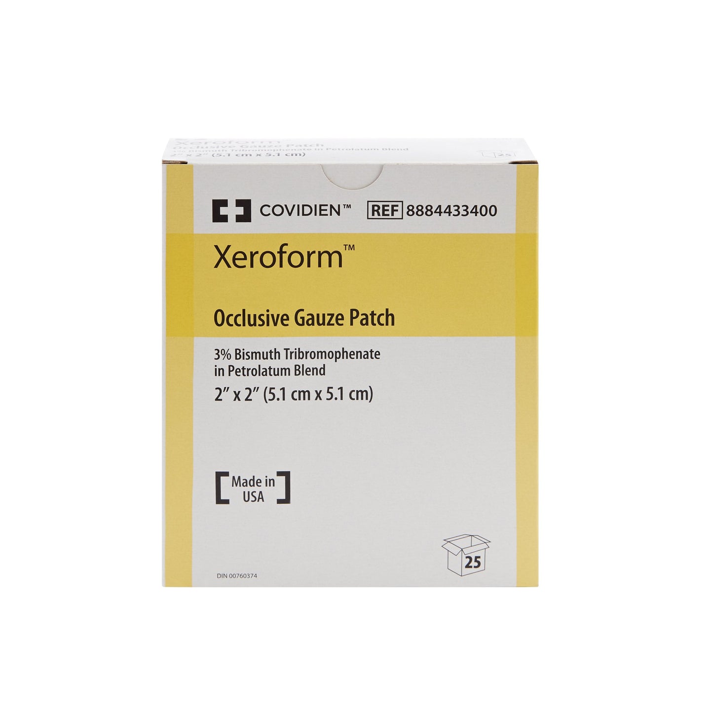 Cardinal Xeroform™ Occlusive Impregnated Dressing ,2in.x2in. - 8884433400
