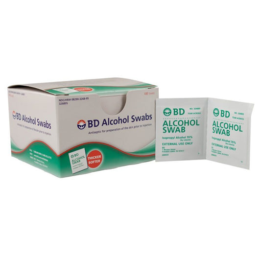 Embecta Medical BD™ Alcohol Prep Pads, 3/4 x 1 Inch - 326895