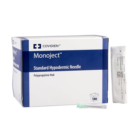 Hypodermic Needle Monoject™ SoftPack 1 Inch Length 18 Gauge Regular Wall Without Safety - 1188818100