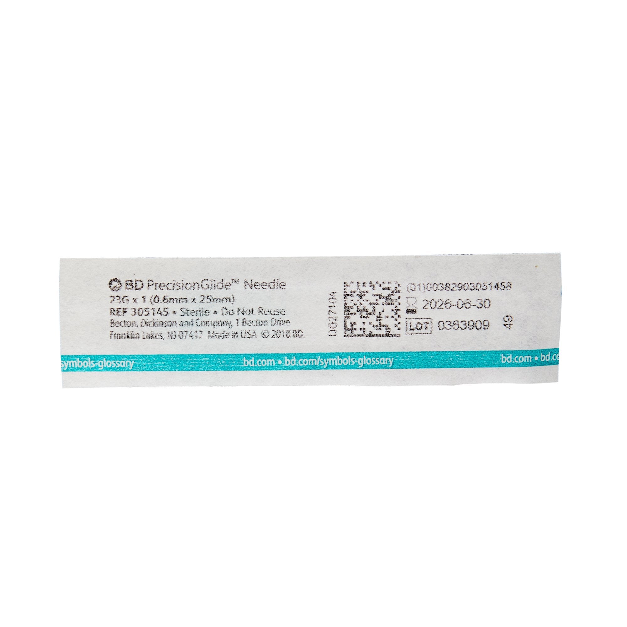 BD PrecisionGlide 23 G x 1